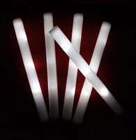 Bâtons en mousse allumés LED bâtons souples rallye Rave baguettes lumineuses multicolore Cheer clignotant Tube Concert pour les festivals fête
