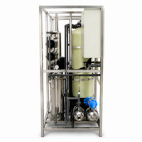Système de purification d'eau par osmose inverse 1000 LPH, machine à eau potable 1 TPH, système de traitement de l'eau par osmose inverse pour élevage avicole