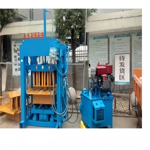 Bê tông rỗng Khối Máy làm DIESEL Powered tự động dễ dàng hoạt động lát gạch đúc nhà máy Trung Quốc - Product Image 3