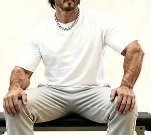 เสื้อยืดผู้หญิงคุณภาพสูง ถักจากผ้าฝ้าย 100% หรูหรา สั่งทำได้ ทรงโอเวอร์ไซส์ ปักลายเรียบง่าย สไตล์น่ารัก โลโก้เก๋ๆ ทรงหลวม ใส่สบายช่วงฤดูร้อน คอกลม - Product Image 1