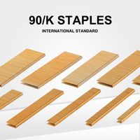 Agrafes en acier 9040 de type U, qualité industrielle, à tige lisse, pour la décoration intérieure et la fabrication de meubles - Vente en gros OEM en vrac