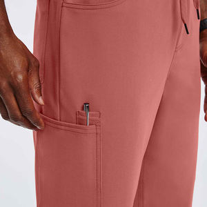 Uniforme de enfermera para clínica, nuevo estilo, para Hospital, mujer, el mejor conjunto de traje exfoliante, con bolsillo de malla, pantalón para correr, especias - Product Image 5