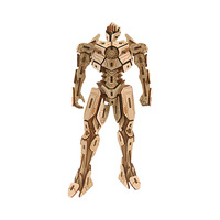 Robot Puzzle Ledakan Lintas Batas Model 3D Kustom DIY Buatan Tangan Kemasan Tas Jala