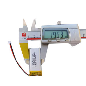 แบตเตอรี่ลิเธียมไอออน 602045 500mAh 3.7V ของแท้จากโรงงาน OEM โพลิเมอร์ ขายส่ง คุณภาพดี ความจุขนาดใหญ่ - Product Image 3