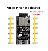 Carte de développement WiFi ESP32-S3-DevKitC-1, carte mère N16R8 double Type-C avec antenne intégrée ESP32 S3