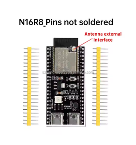 Estoque ESP32-S3-DevKitC-1 WiFi Development Board Núcleo N16R8 Dual Tipo-C Com Antena Base ESP32 S3 - Product Image 3