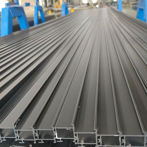 Profilo in Alluminio HJ Personalizzato per Porte e Finestre 6061/<span class=keywords><strong>6082</strong></span> con Servizio di Taglio Max. 6 metri di lunghezza - Product Image 4