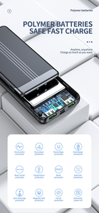 Voyage multi 20 <span class=keywords><strong>000</strong></span> mah banque de puissance chargeur portable banque de puissance <span class=keywords><strong>30</strong></span>,800mah écran lcd câble intégré banque de puissance de charge rapide 3a - Product Image 6