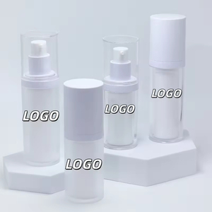 High Quality Cosmetic Airless <b>Bottle</b> 30ml 15ml Unique Acrylic Airless <b>Pump</b> <b>Bottle</b> With Color for Sunscreen Lotion Cream Packing - Product Image 1