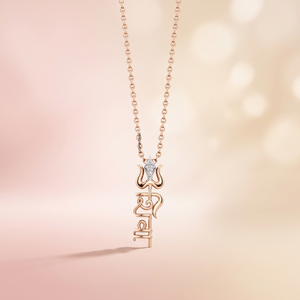 Colgante de Diamantes con Símbolo Espiritual de Lujo para Mujer en Oro de 10K, 14K, 18K, Plata de Ley 925, 935, Joyería Fina de Diseñador - Product Image 2