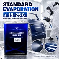 Diluant standard à base d'acrylique City Star GCS-668B pour peinture automobile, pour vernis transparent et revêtements métalliques de transport