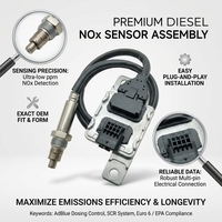 Sensor de NOx Profesional TB 12V SNS436A 04L907805AK para VW Crafter SY SZ 2.0 TDI Euro 6 SCR, Control del Sistema de Escape