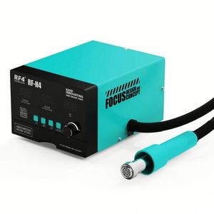 RF4, estación de soldadura de aire caliente inteligente de 1200W, potente <span class=keywords><strong>pistola</strong></span> de <span class=keywords><strong>calor</strong></span>, estación de retrabajo BGA <span class=keywords><strong>para</strong></span> reparación de desoldar PCB de teléfono móvil - Product Image 5