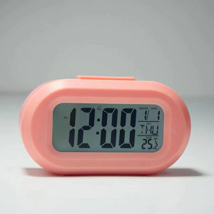 Đồng hồ kỹ thuật số đầu giường trẻ em <span class=keywords><strong>Mini</strong></span> hình bầu dục - Product Image 4