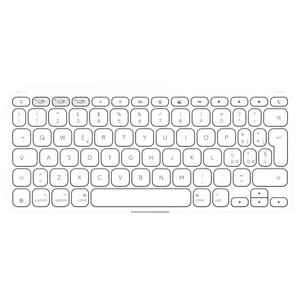 Teclado para ordenador K SERIES Keys To Go 2 Gris pálido 920 013013 - Product Image 3