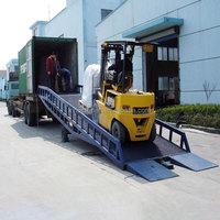 5t 6t 8t 10t 12t 15t Rampe de chargement et de déchargement de chariot élévateur de cour Rampe de chargement de conteneurs