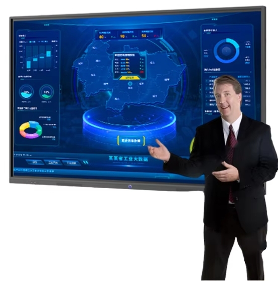 City Three-Dimensional Modeling LED Display Software Big Data Visualization for Business Education Public Digital Poster