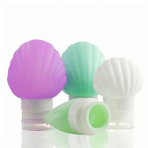Ensemble de 3 bouteilles de voyage en silicone pour articles de toilette approuvés par la TSA, bouteilles uniques en silicone à trois couches, à bouche croisée, anti-fuite. - Product Image 2