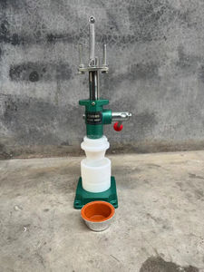 Máquina prensadora de tartas de huevo de Metal al por mayor pudín tarta de huevo modelo taza de crisantemo con herramienta de molienda placa máquina de tartas - Product Image 4