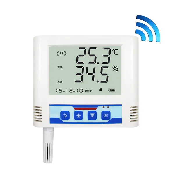 Industrial wifi temperature alarm sensor Wireless Temperature and Humidity Data logger