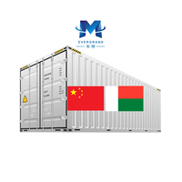 Transporteur pour agent d'expédition LCL Camionnage Fret maritime porte-à-porte rapide depuis la Chine vers Madagascar avec service logistique