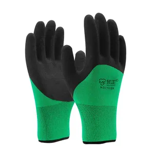 High Quality Foam Latex Coated Nylon Spandex Safety Glove For Work Wear Construction Gloves