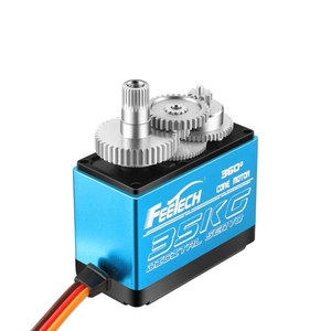 Ft6335m 8.4V 35kg không thấm nước kỹ thuật số mô-men xoắn cao 360 độ từ mã hóa thép bánh răng servo cho robot xe ô tô quadcopters công cụ - Product Image 5