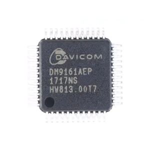 Nouvelle puce Ethernet originale DM9161, contrôleur de nœud LAN, CMOS PQFP48, émetteur-récepteur <span class=keywords><strong>BEP</strong></span> DM9161BEP - Product Image 4
