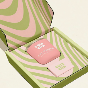 Emballage personnalisé boîtes en papier d'estampage de courrier ondulé boîte postale d'expédition boîte postale bon marché boîte en carton imprimé logo recyclable - Product Image 3