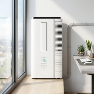 Unité de distribution de température pour toute la maison, climatiseur de <span class=keywords><strong>fenêtre</strong></span> à fréquence variable DC 7500 BTU, silencieux et économe en énergie, idéal pour la chambre à coucher - Product Image 6