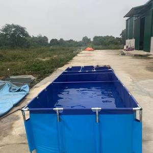 Tela Impermeable de PVC / 0.65mm de Grosor / Rollo de Tela Industrial para la Producción de Revestimientos de PVC para Estanques de Peces en <span class=keywords><strong>Vietnam</strong></span> - Product Image 1