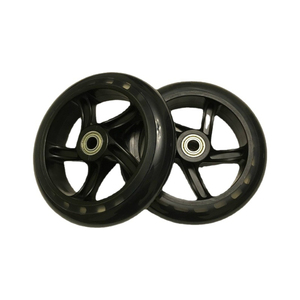 6 inch silent PU <b>wheels</b>, skateboard <b>wheels</b>, trolley <b>wheels</b>, luggage <b>wheels</b>, grocery cart <b>wheels</b>, casters - Product Image 1
