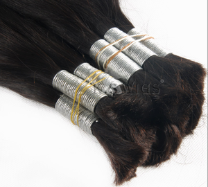 Cabello humano Remy con cutículas alineadas, cabello virgen sin trama, se puede transformar en pelucas completas y varios tipos de extensiones de cabello liso. - Product Image 5