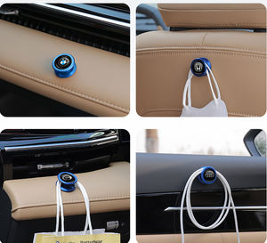 Crochets de voiture personnalisés avec logo, support de rangement intérieur, organisateur de sacs à main, cintre de style pour <span class=keywords><strong>Audi</strong></span> <span class=keywords><strong>Q3</strong></span>, Ford, BMW, Nissan, Vlov - Product Image 3