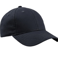 Casquette unisexe adulte sportive en PVC souple à 6 panneaux, à points incurvés et réglable