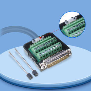 Bán buôn D-Sub <span class=keywords><strong>25</strong></span> <span class=keywords><strong>Pin</strong></span> db25p hàn miễn phí kết nối với nhựa Bìa vít Nuts - Product Image 6