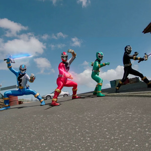 Costume de cosplay style Power Rangers Haowu, combinaison en polyester de l'équipe Dragon Knight - Product Image 4