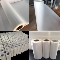 Film de transfert DTF double face, feuille PET format A3/A4, papier de transfert thermique haute température pour l'impression sur vêtements et t-shirts