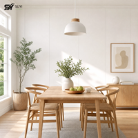 Panneau mural intérieur en PVC moderne, imperméable et ignifuge, à prix d'usine, finition brillante, grain de bois, panneau emboîtable pour maison et villa