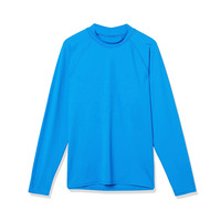 Nouveau produit : Rashguard tendance pour homme, col rond, manches longues, coupe ajustée et confortable, idéal pour l'extérieur (OEM personnalisé)