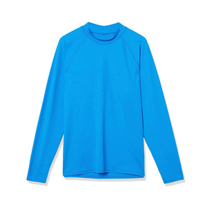 Nouveau produit : Rashguard tendance pour homme, col rond, manches longues, coupe ajustée et confortable, idéal pour l'extérieur (OEM personnalisé) - Product Image 4