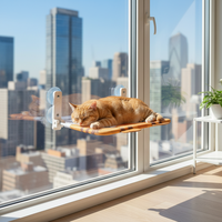 Nouveau hamac de fenêtre pour chat en carton, lit suspendu respirant pour chat, perchoir de fenêtre