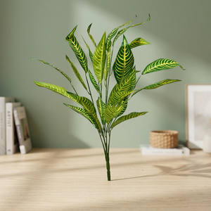 Planta Artificial de Croton Amarillo Verde AFF Bunch -36 - Product Image 2