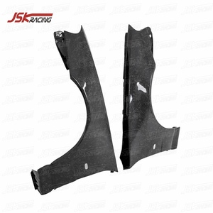 AILE AVANT EN FIBRE DE CARBONE FORGÉE DE STYLE Z-TUNE pour NISSAN SKYLINE <span class=keywords><strong>R34</strong></span> <span class=keywords><strong>GTR</strong></span> 1999-2002 - Product Image 4