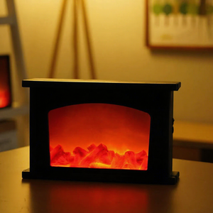 Lampe murale LED électrique à installation encastrée pour la décoration intérieure sur le thème des fêtes et de l'hiver, éclat doux et chaleureux - Product Image 1