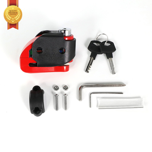 Superbsail Scooter Wheel Disc Brake Alarm Lock Aluminum Alloy Security Anti-theft Reminder Rope <strong>LockBag</strong> Spare Bracket Packages - Product Image 2