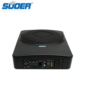 핫 세일 Suoer CS-10T 자동차 오디오 서브 우퍼 상자 360w 10 인치 좌석 자동차 서브 우퍼