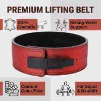 Ceinture de musculation professionnelle pour l'entraînement aux squats et aux soulevés de terre - Soutien dorsal pour hommes, soulagement de la pression