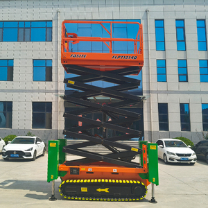 Fábrica Venda Direta Nova Tendência All Terrain Mobile Electric Crawler Scissor Lift - Product Image 5