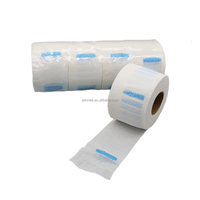 5 Rouleaux de Bandelettes de Papier de Cou Jetables pour Barbier, Coiffure, Salon et Spa – Accessoire Extensible